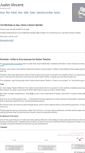 Mobile Screenshot of justinvincent.com